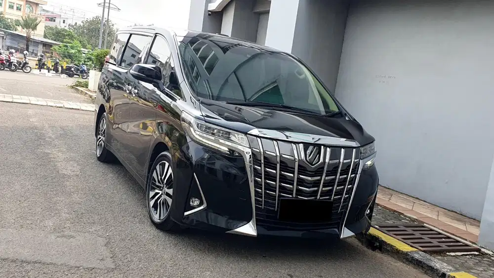Km48rb toyota alphard g atpm tss 2021 hitam