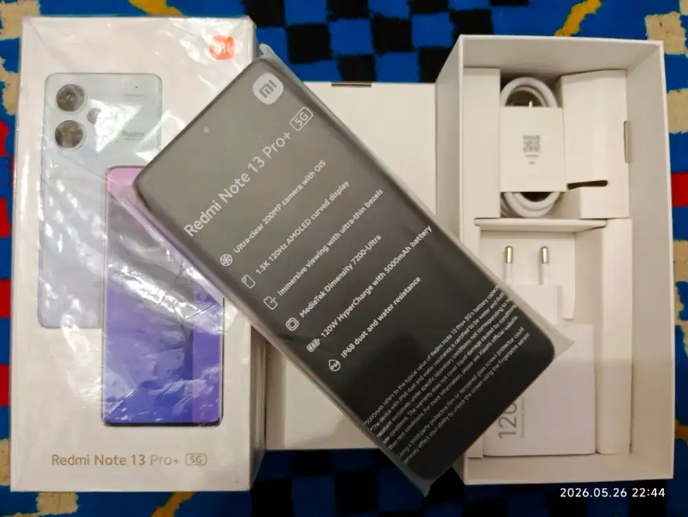 Xiaomi Redmi Note 13 Pro+ 5G 12/512 Gb Garansi On 31 Juli 27 bs TT/BT