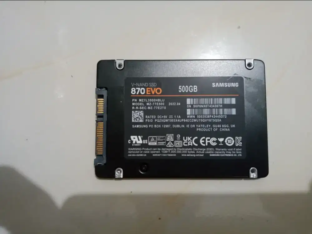 Samsung ssd evo 870 500gb