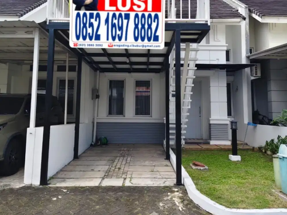 Dijual Cepat Rumah Full Furnish Kota Wisata Ontario Siap Huni