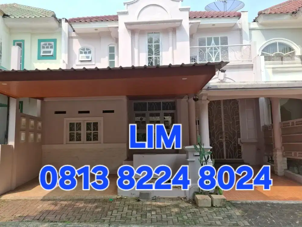 DIJUAL CEPAT DAN MURAH RUMAH RANGKA BAJA RINGAN PERUMAHAN LEGENDA WISATA CIBUBUR JAKARTA TIMUR