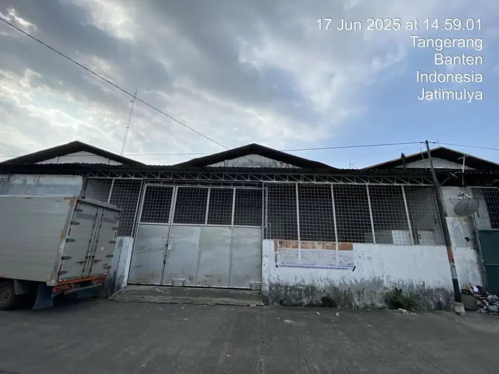 Dijual Lelang Gudang Komplek Pergudangan 8, Jalan Raya Prancis, Desa Jatimulya, Kecamtan Kosambi, Kabupaten Tangerang