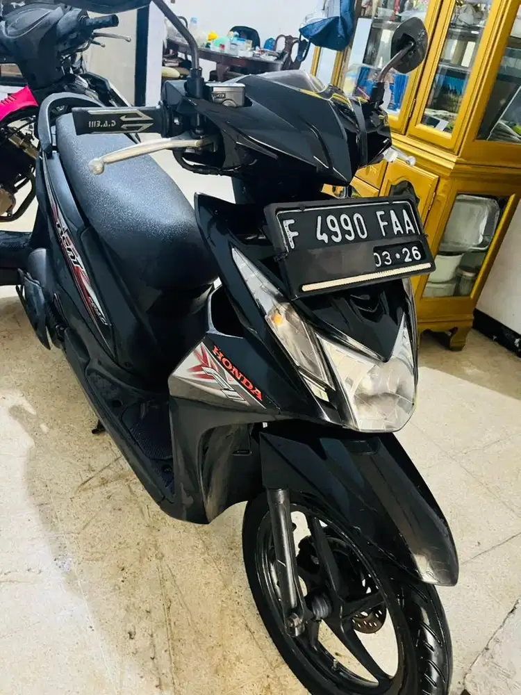 honda beat f1 tahun 2016 hitam