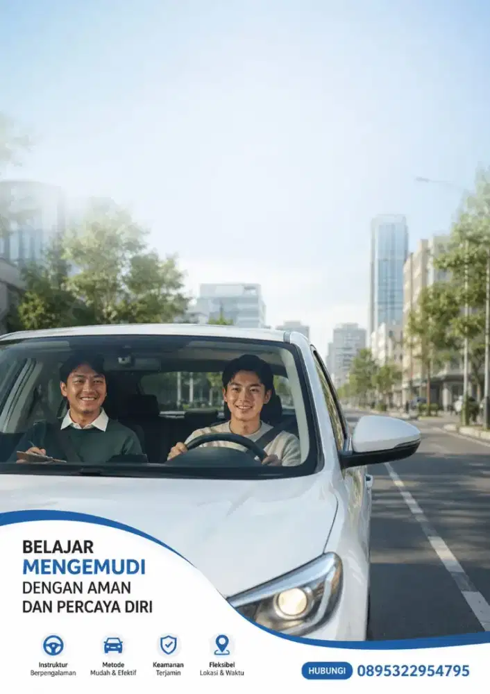 Kursus mengemudi mobil privat
