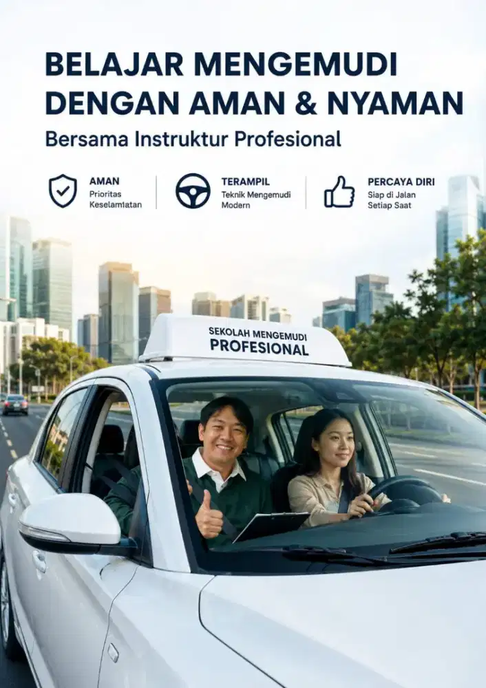 Kursus mengemudi mobil privat