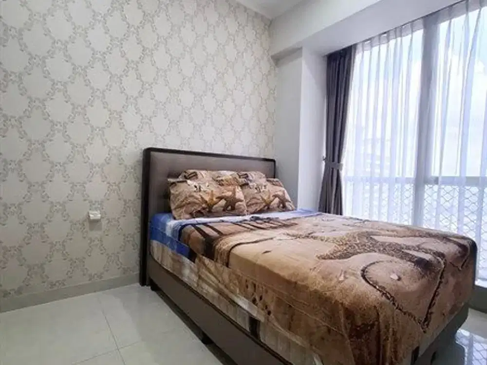 Lokasi strategis! fasilitas legkap dengan Club house Diijual 1br+ Bonus furnished Condominium Taman Anggrek Residence
