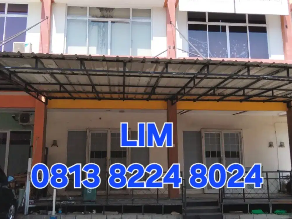 DIJUAL RUKO MURAH 2 LANTAI KAWASAN FOOD PLAZA PERUMAHAN CIBUBUR COUNTRY JAKARTA TIMUR