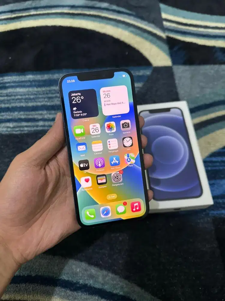 Iphone 12 64gb iBox Fullset Original