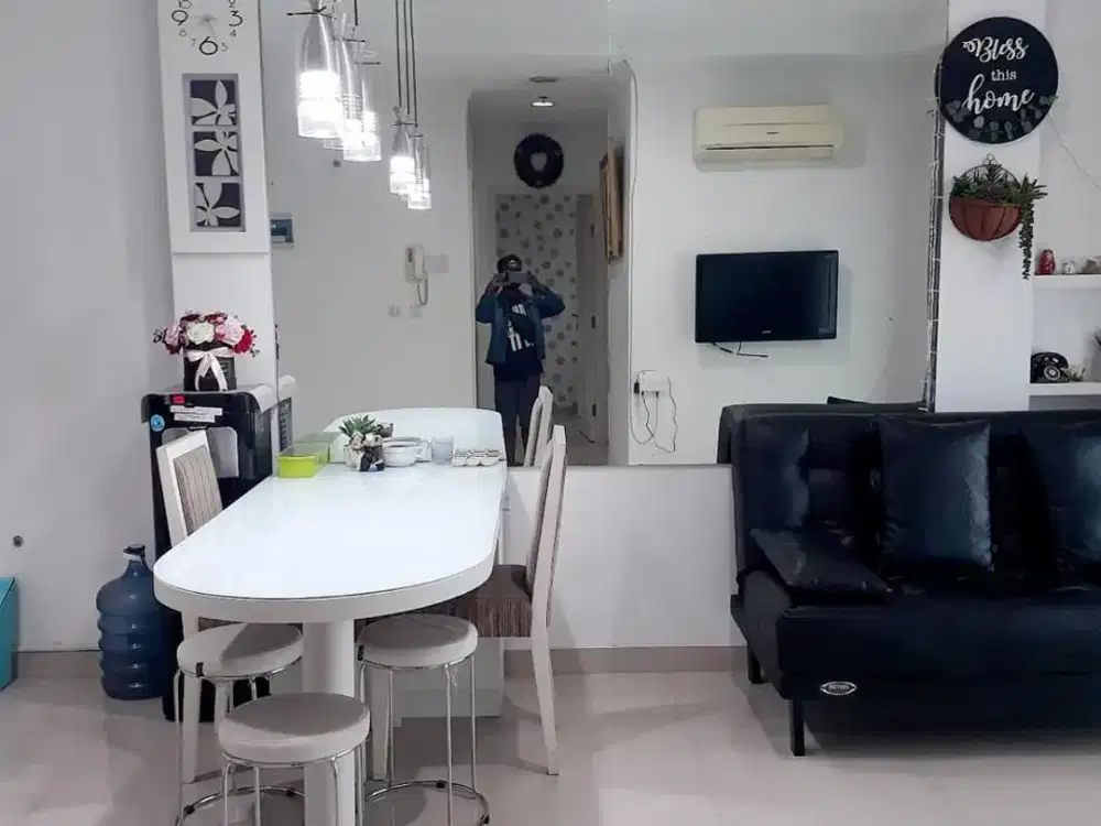 Dijual Apartemen City Home Moi Twr Hawaian Uku 45 M2 Furnished 2 KT Rapi Hrg Menarik