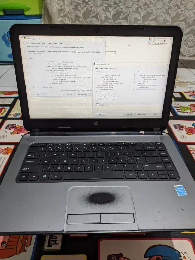 Laptop HP i5 dual vga