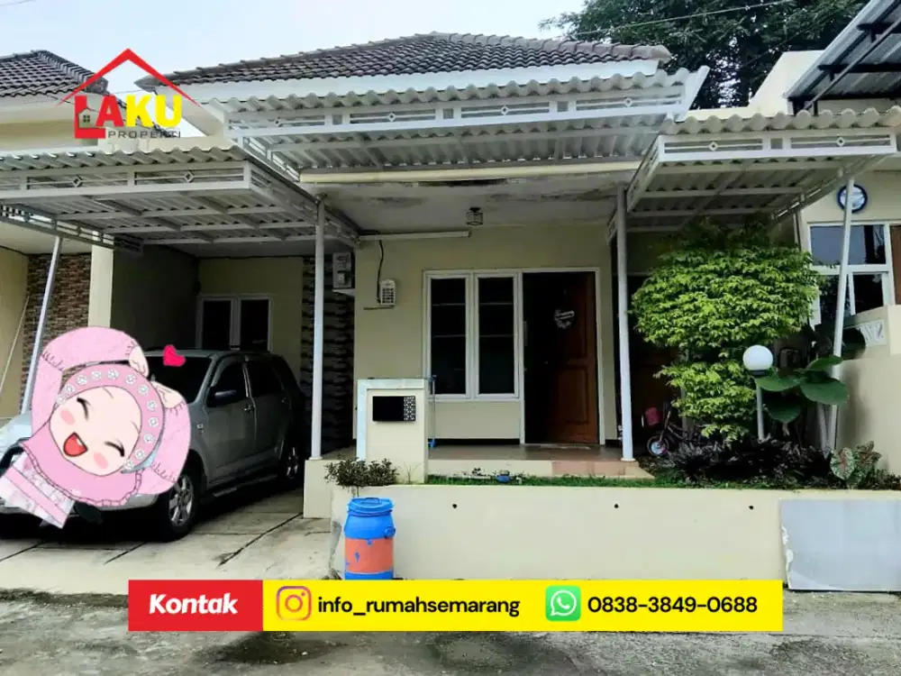 Rumah Cantik Dekat Tol Ungaran & UNDARIS – Harga 650 Juta Nego!