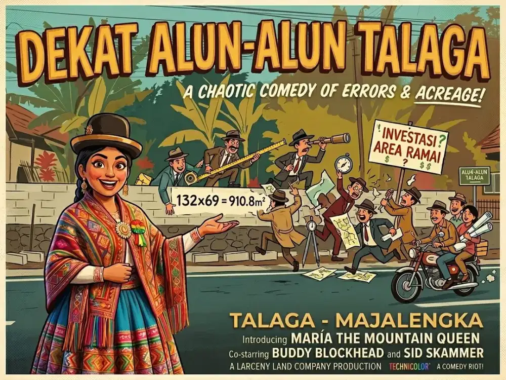DIJUAL TANAH DI TALAGA, CIKIJING, MAJALENGKA.