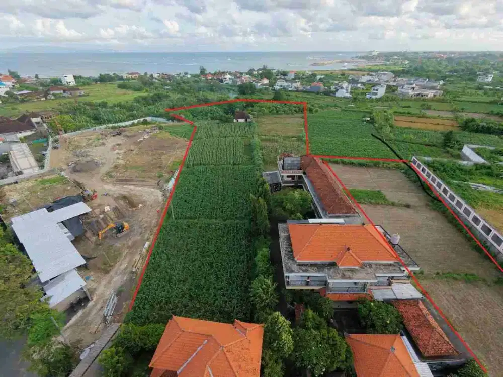 Rent Tanah Kaw Villa 2Are View Pantai Padang Galak Sanur Akses Jl10mtr