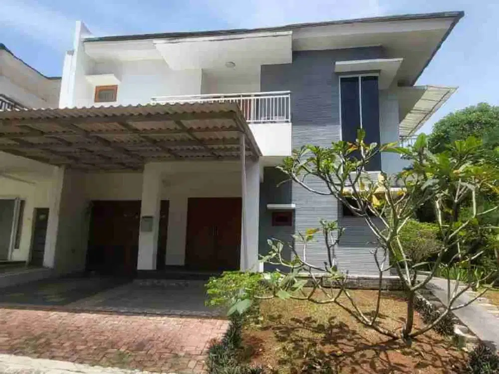 RUMAH DELATINOS BSD POSISI HOEK LOKASI BAGUS