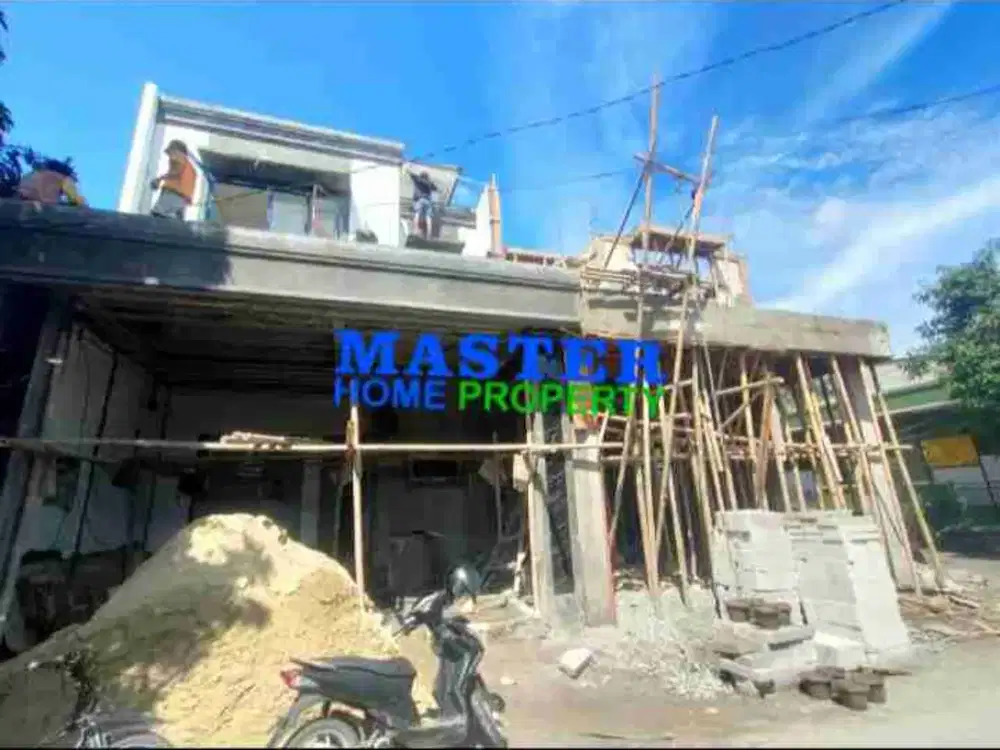 2 Unit Rumah Baru 2 Lantai Tahap Bangun  Dijual