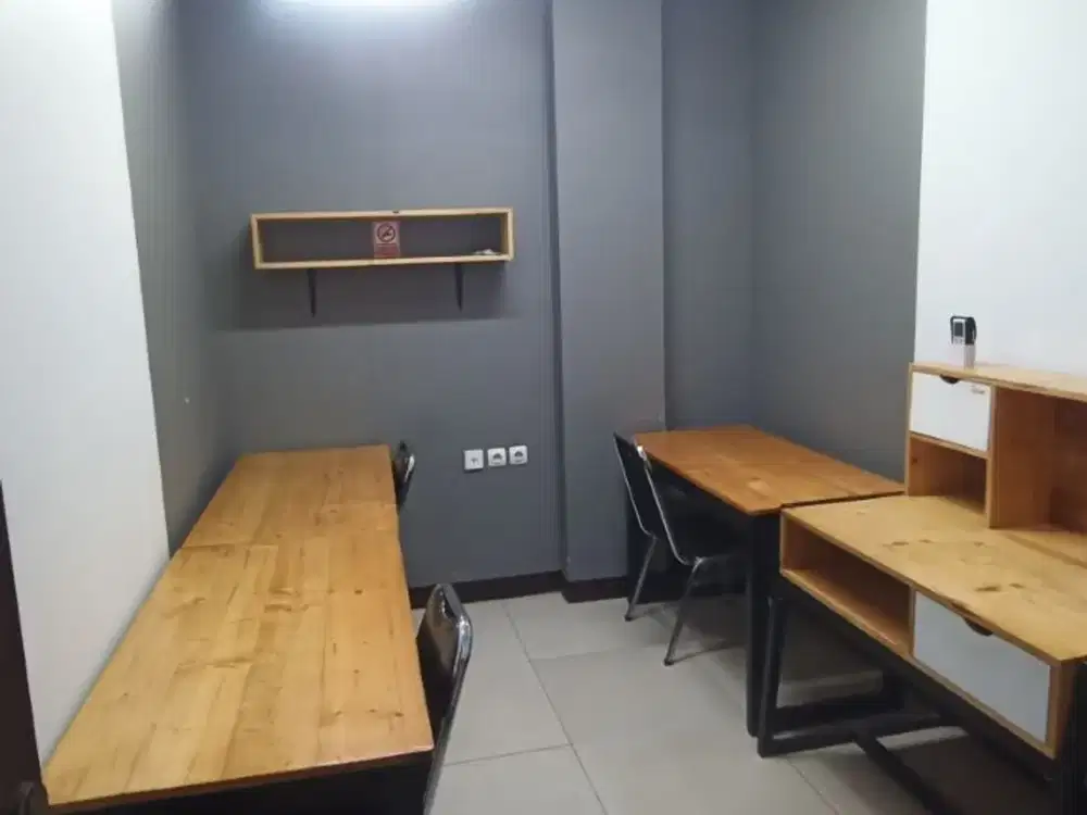 Hemat & Praktis, Unit Terbatas Sewa Ruang Kantor Bulanan Fasilitas Lengkap di Moh. Toha