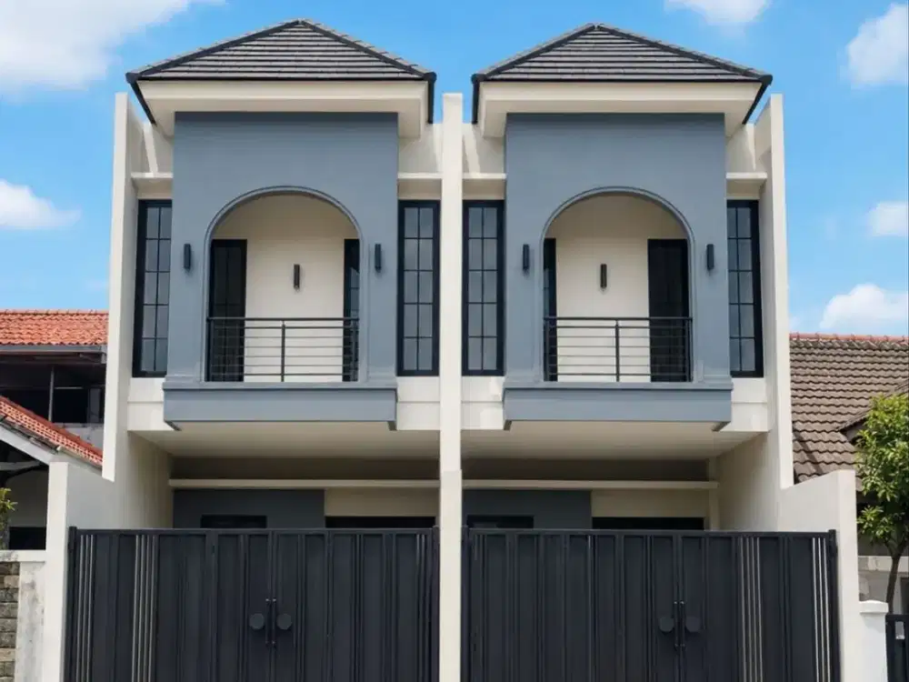 Rumah Nirwana Eksekutif NEW MINIMALIS carport 2