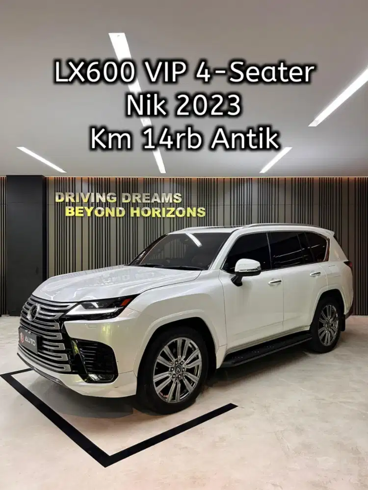 Lexus LX600 VIP 4-Seater 2024 Putih Km14rb B2010SMN Nik 2023