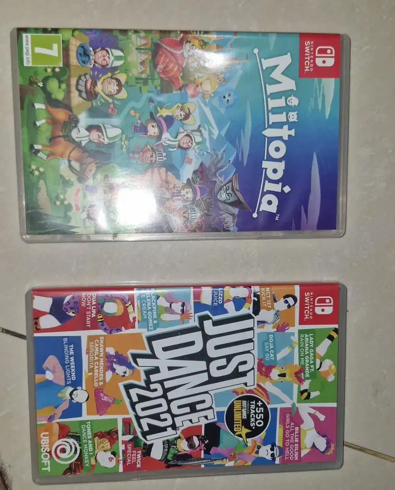 Promo , miitopia dan just dance 2021 SECOND