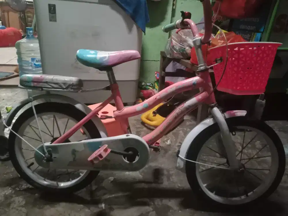 Dijual sepeda mini anak ring 16 kondisi siap pakai