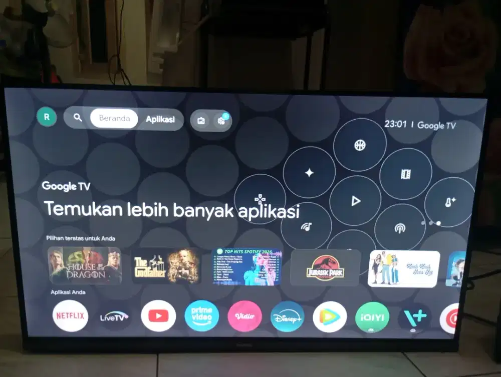 GOOGLE TV COOCAA 32 IN
