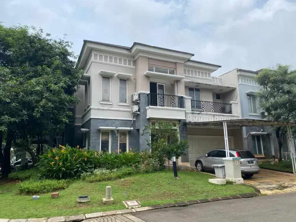 Dijual Rumah 2 lantai hook 4 kamar di cluster Pascal Summarecon Gading Serpong  dekat kampus UMN