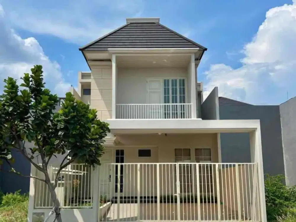 FULL MARMER‼️Dijual Rumah baru Puri Galaxy cluster Jasmine Courts