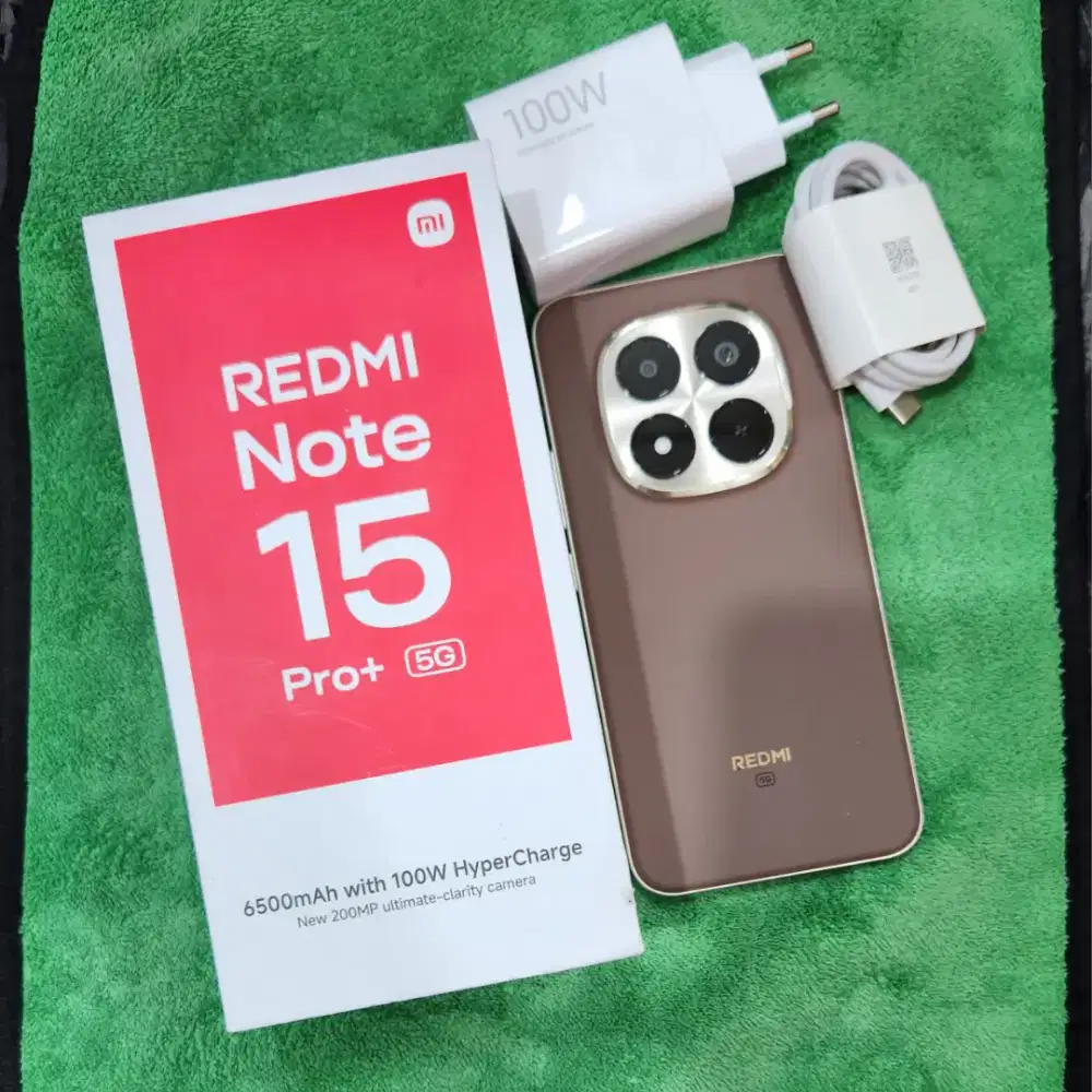 Xiaomi Redmi 15 Pro Plus 5g 8/256 garansi April 2027, like new