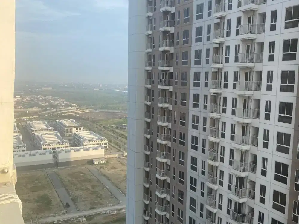 Jual Apartemen TERMURAH! Studio Tokyo Riverside PIK2  Ukuran 21m² | Bonus AC & Gorden