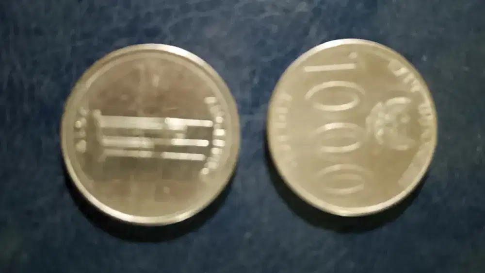 Uang Coin Langka 1000 Th.2010 Angklung