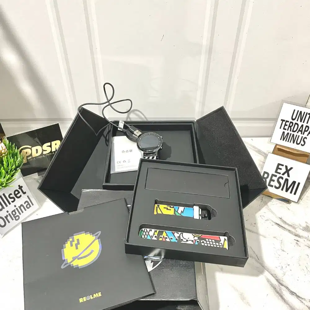 REALME WATCH S MASTER EDITION X GRAFFLEX FULLSET ORIGINAL RESMI MINUS
