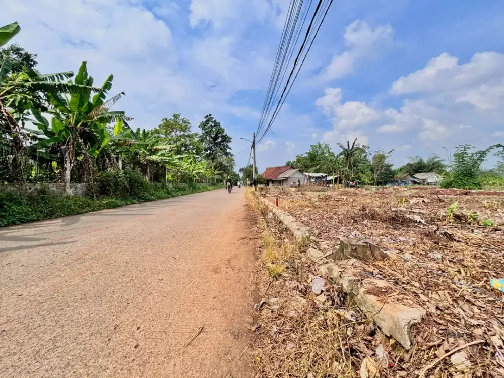 Kavling Strategis Area Cisauk 11 Menit Stasiun Jatake Terbaru, Bebas Banjir