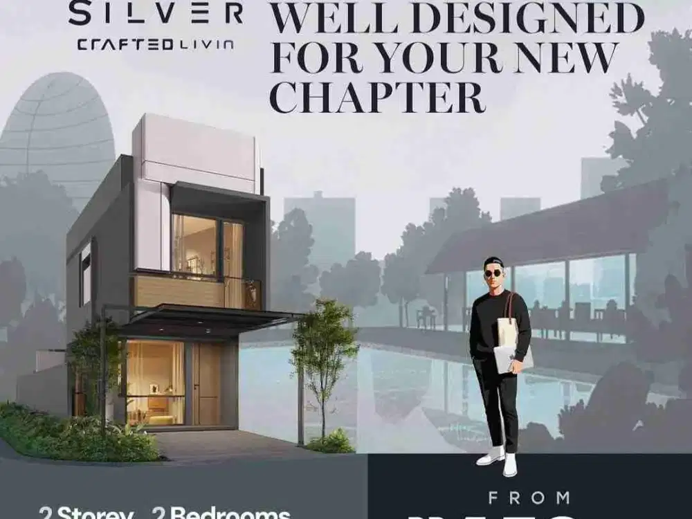 dijual rumah park serpong
