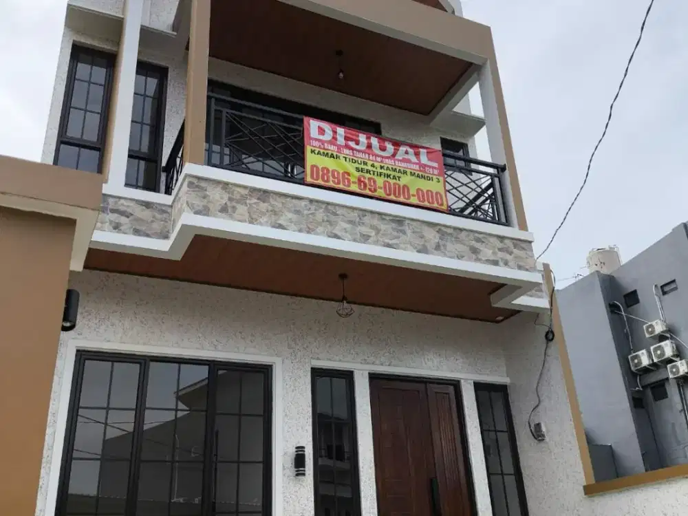 Dijual Rumah 100% New SIAP HUNI - Belakang AEON MALL Sentul CIty Bogor