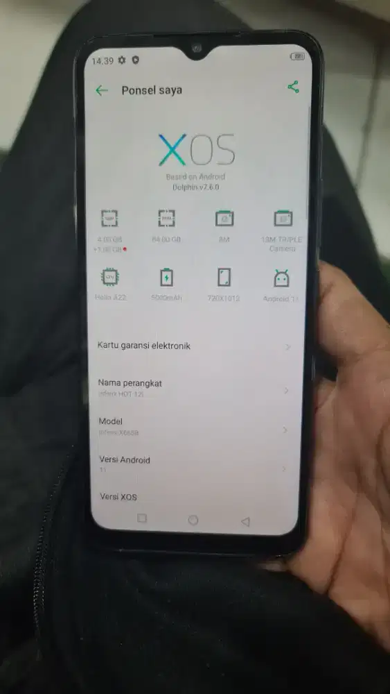 Infinix hot 12i 4/64
