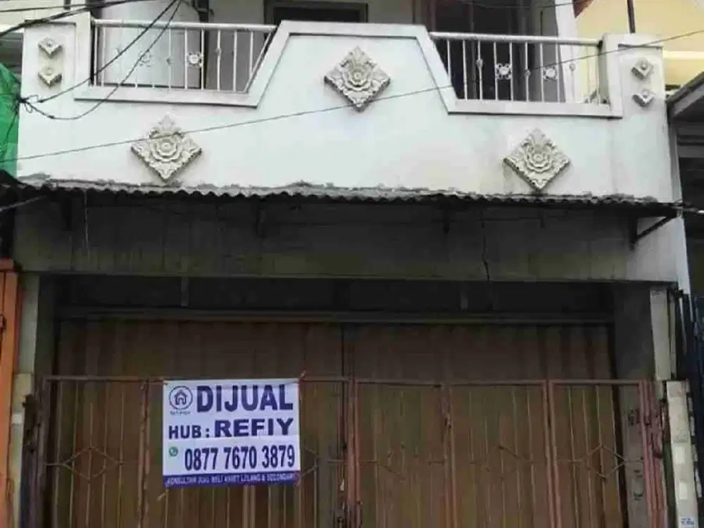 dijual rumah 2 lantai kamar ada 3 bawah plong bisa buat usaha di jl utama cengkareng