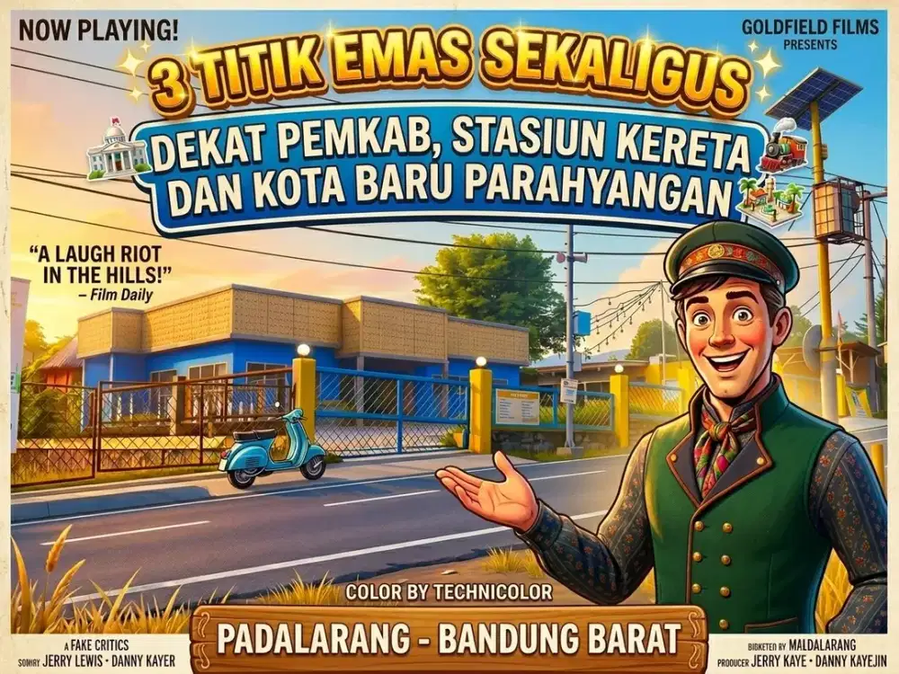 DIJUAL TANAH DI PADALARANG, KOTA BARU PARAHYANGAN, BANDUNG BARAT.
