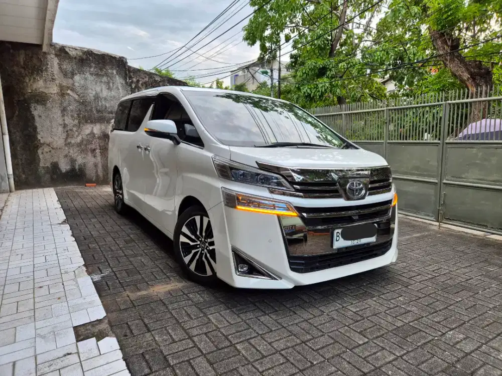 Toyota Vellfire 2019 G Atpm 2.5 Pilot Seat 2020