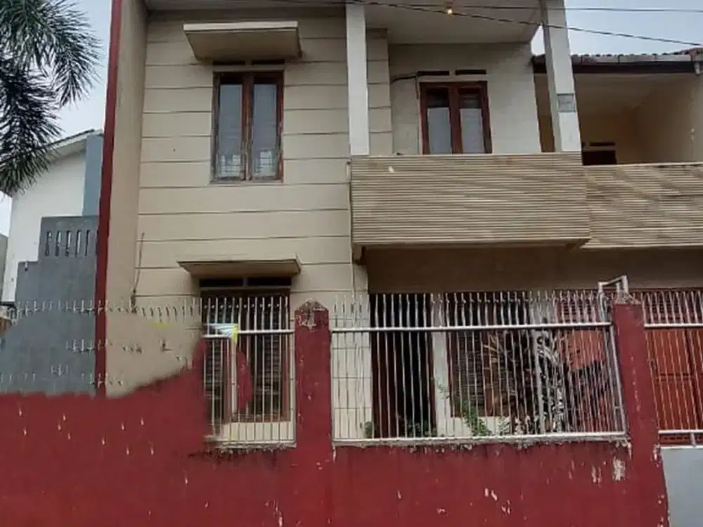 Rumah Sewa Bagus 2 Lantai Murah Dalam Perumahan Dekat Stasiun Pondok Ranji