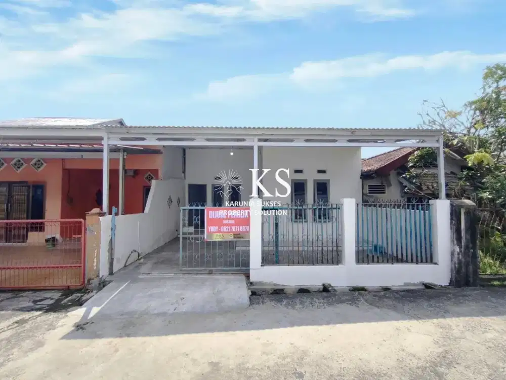 Dijual Rumah Baru Renovasi di Komplek Bougenville, KM 7 - Kota Palembang