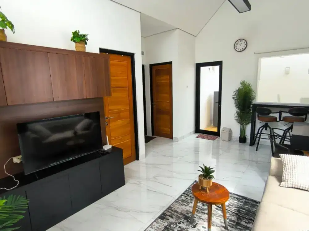 Rumah 1 Lantai Siap Huni Full Furnish Dekat Jogja Bay Wedomartani