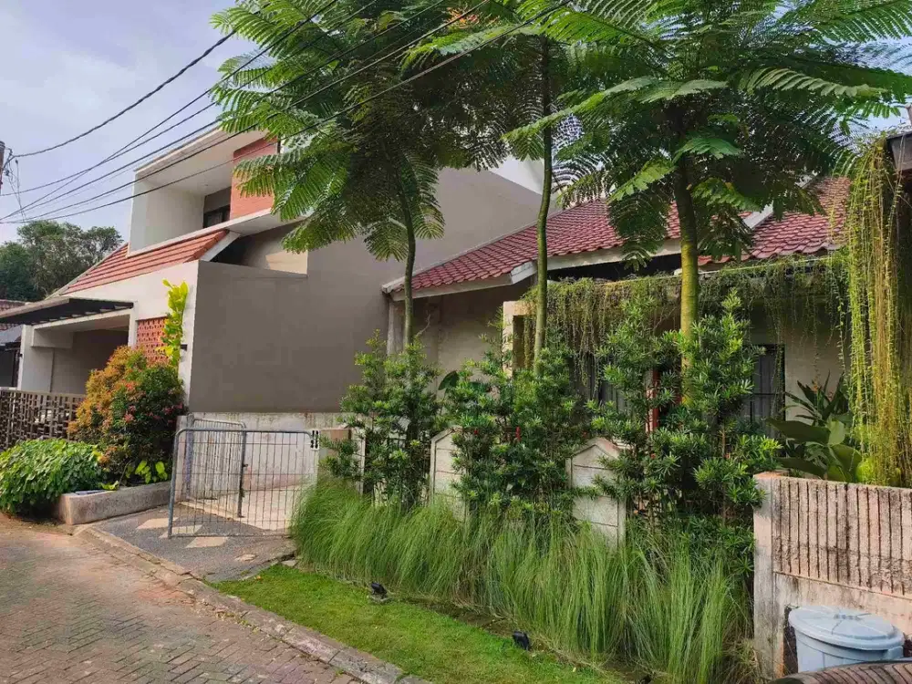 Rumah Industrial Design Depan Taman Nusa Loka BSD city