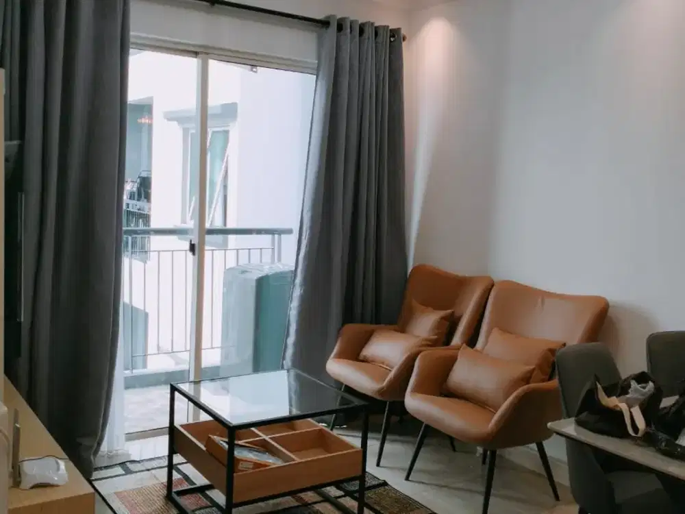 DIJUAL APARTEMEN CITYHOME TOWER SANTAMONICA FULLFURNISH NEGO