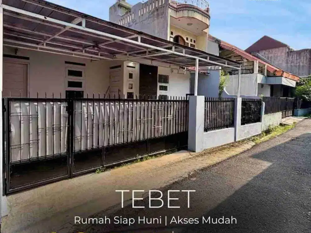 Rumah Minimalis 2 M-an di Tebet – Selangkah ke Jln Saharjo & Kota Kasablanka!