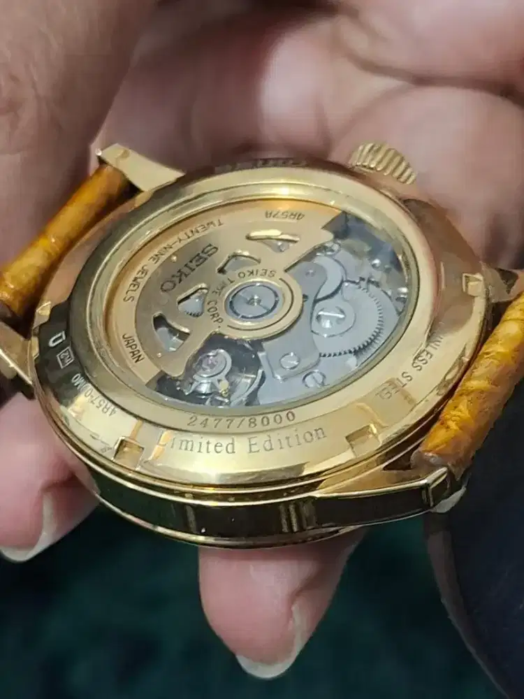 Jam Tangan Pria Seiko Presage Limited Edition Strap Kulit Asli // COD