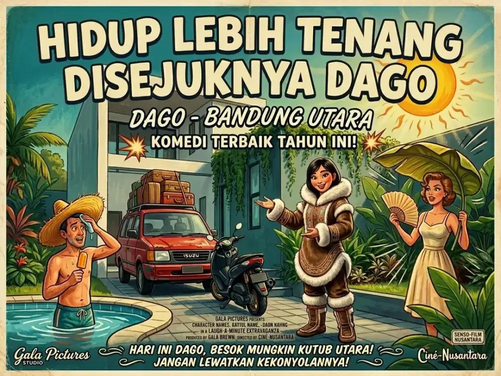DIJUAL RUMAH DI DAGO, DAG0 RESORT, BANDUNG UTARA.