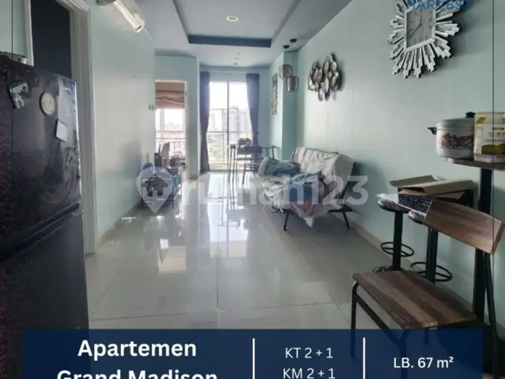 Jual Rugi Apartemen Grand Madison Harga Di Bawah 2 M