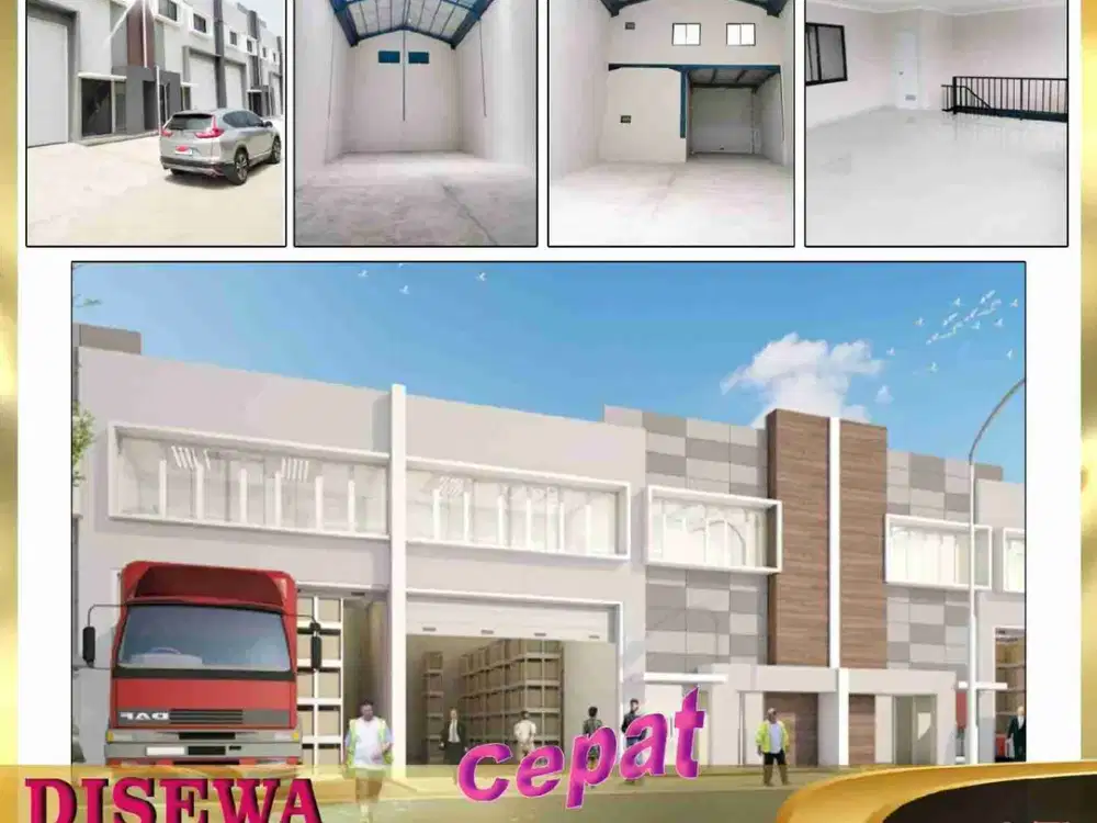 DISEWAKAN GUDANG BARU 2 LANTAI DI PERGUDANGAN ERAPRIMA TOHA INDUSTRIAL PARK TANGERANG