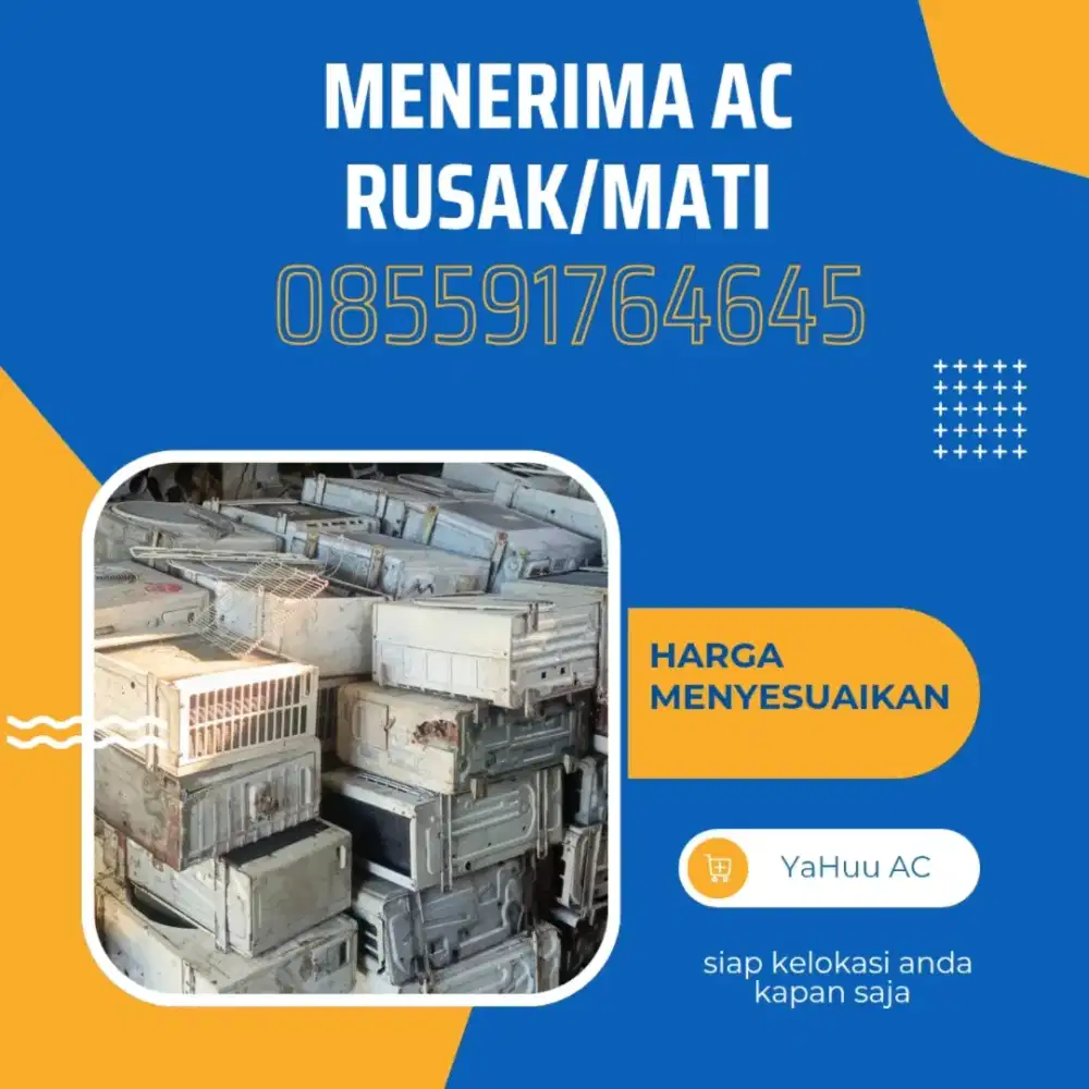 menerima ac bekas dan rusak