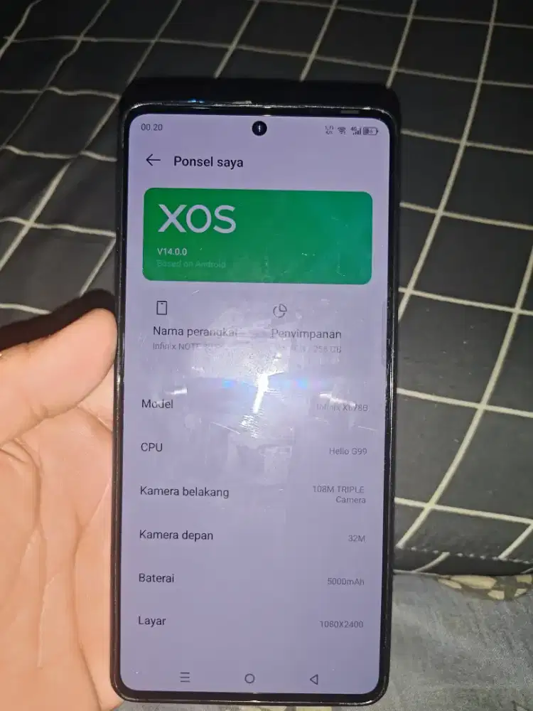 infinix note 30 pro 8/256 like new